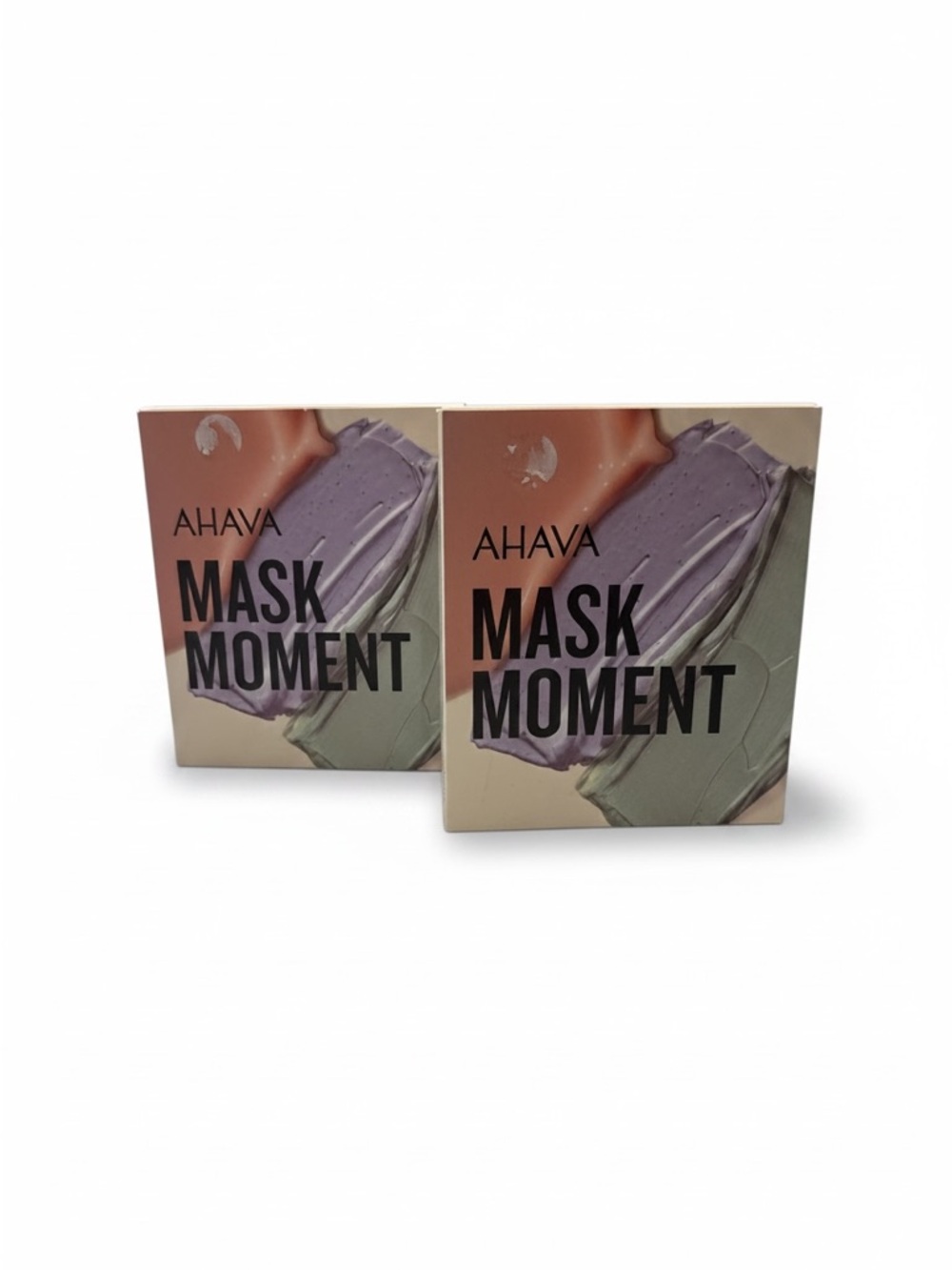 AHAVA Mask Moment 2 Boxes of 7 Masks (14) Facial Renewal Mineral Mud Radiance